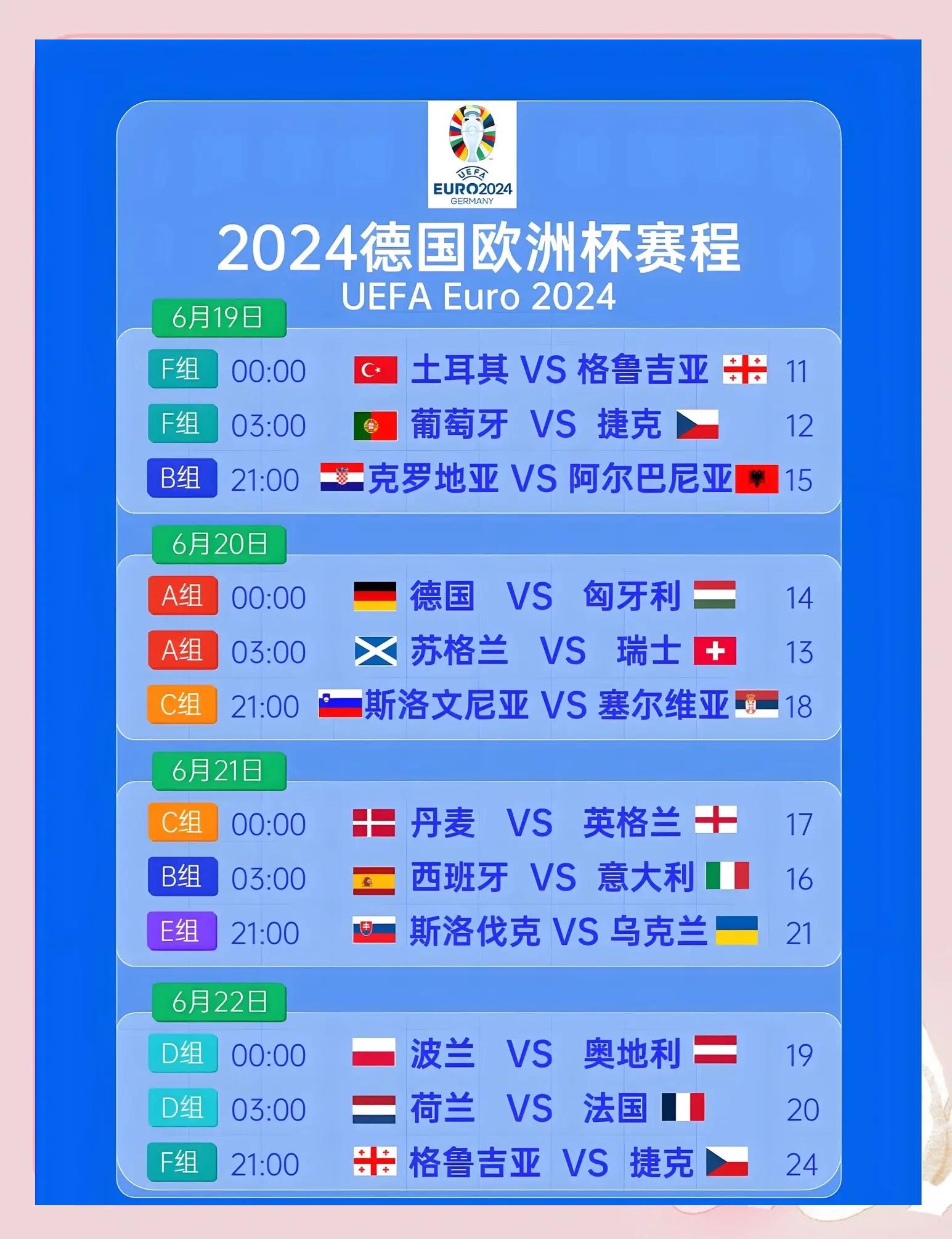 欧洲杯预选赛赛程确定，各国备战